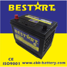 Bateria superior JIS 55D26r-Mf do veículo de Bestart Mf da qualidade 12V60ah